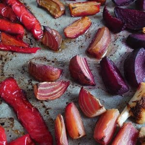Roasting vegetables in the oven is the easy and most delicious way to prepare them